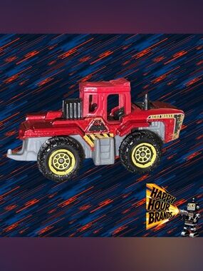 ACRE MAKER red/gray tractor; CANON CONSTRUCTION 2017 MATCHBOX loose mb919